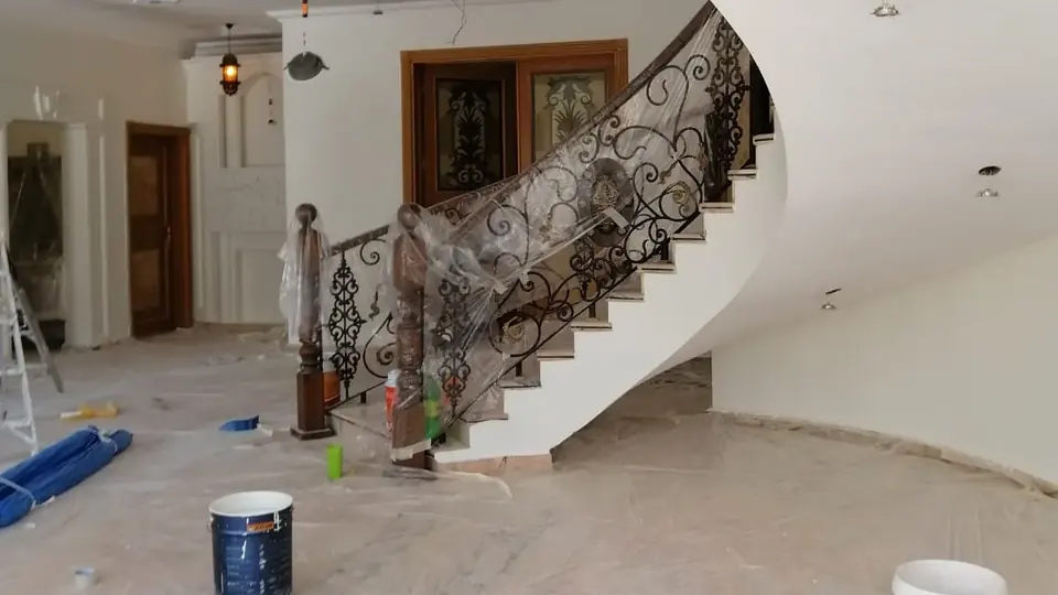 دهان أبواب حديد الرياض